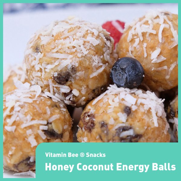 Vitamin Bee ® Honey Coconut Energy Balls