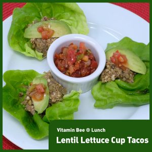 Lentil Lettuce Cup Tacos
